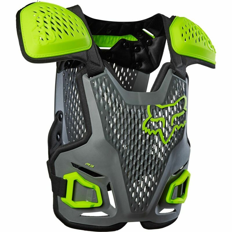 Fox Racing Youth R3 Dark Shadow Chest Protector