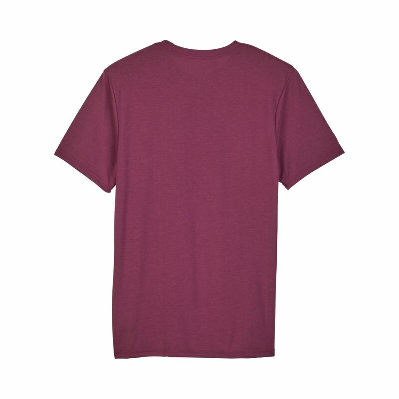 T-shirt Fox Racing Femme – Sans Limite, Col V, Manches Courtes, Taille S, Sangria