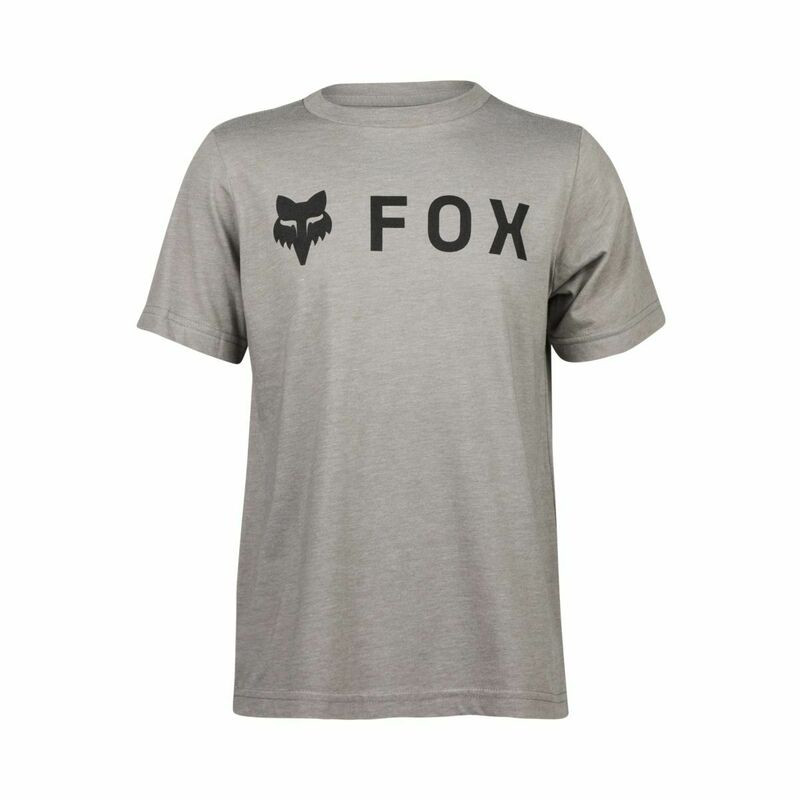 Fox Racing Youth Absolute SS Heather Graphite T-Shirt
