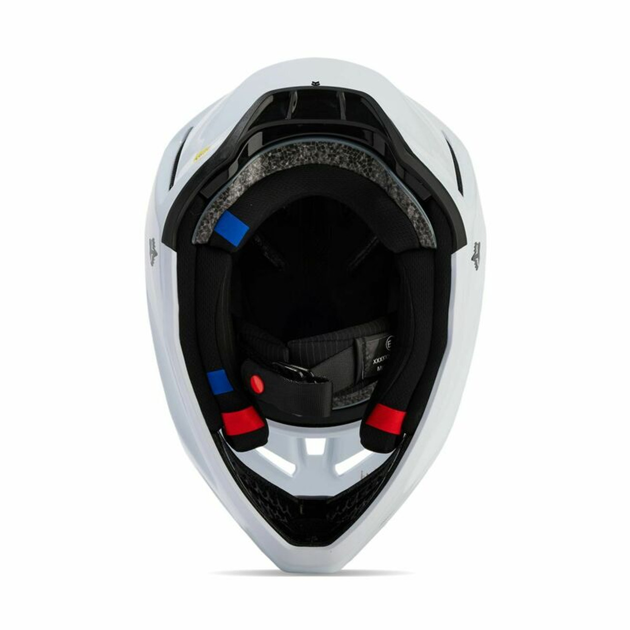 Fox Racing V3 RS Carbon White Helmet