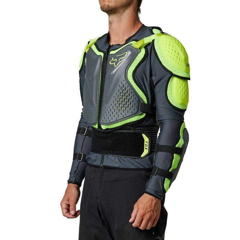 Fox Racing Titan Dark Shadow Sport Chest Guard Jacket