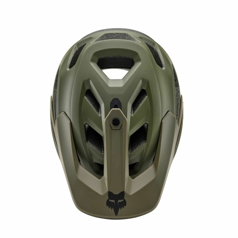Fox Racing Dropframe Pro Runn Olive Green Helmet