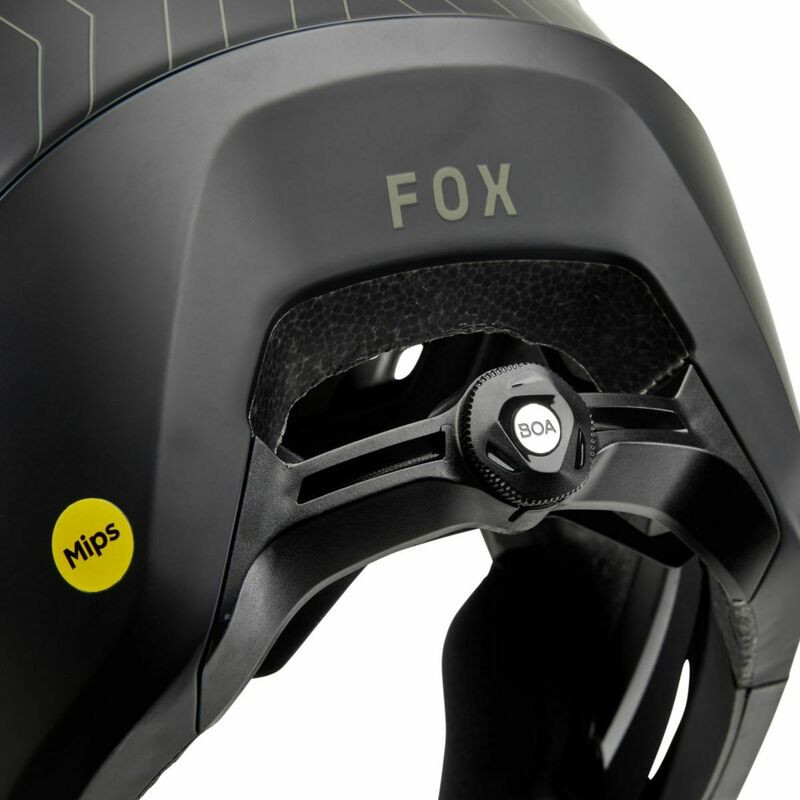 Fox Racing Dropframe Pro Runn Olive Green Helmet