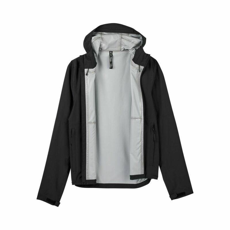 Fox Racing Ranger O.R. Packable Black Rain Jacket