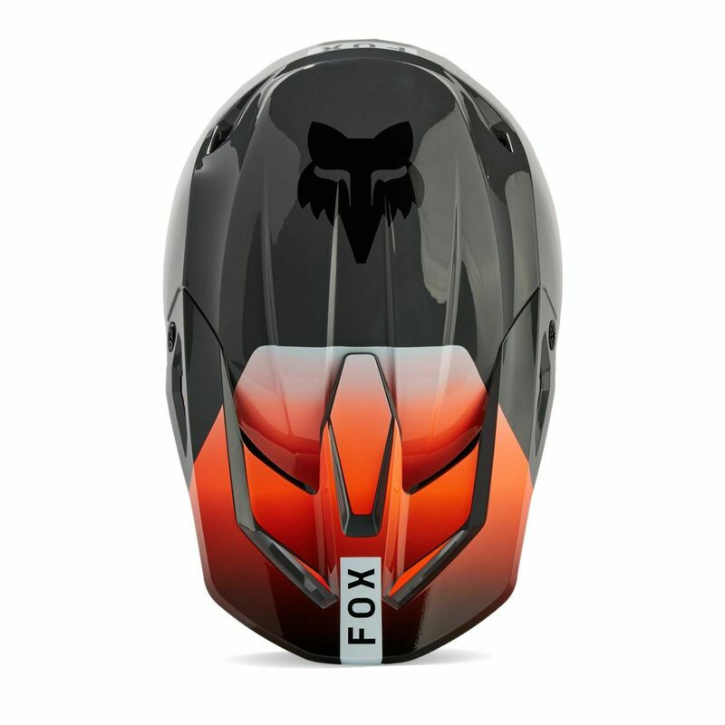 Fox Racing Youth V1 Ballast Gray Helmet