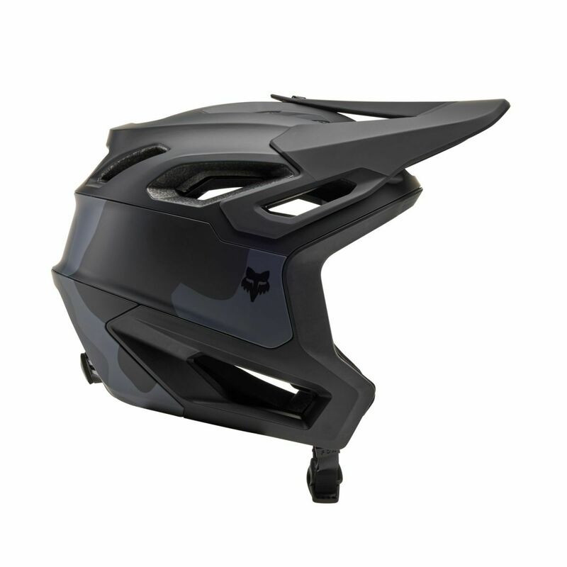 Fox Racing Dropframe Pro Runn Black Camo Helmet
