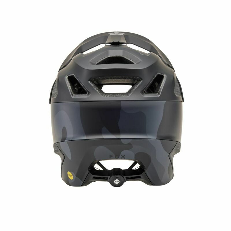 Fox Racing Dropframe Pro Runn Black Camo Helmet