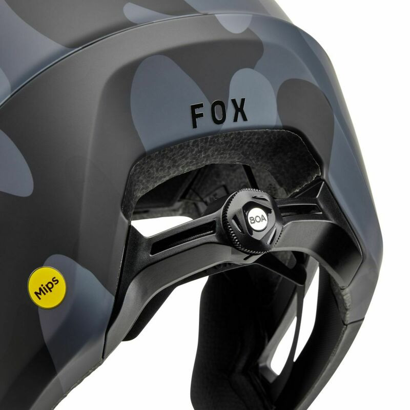 Fox Racing Dropframe Pro Runn Black Camo Helmet