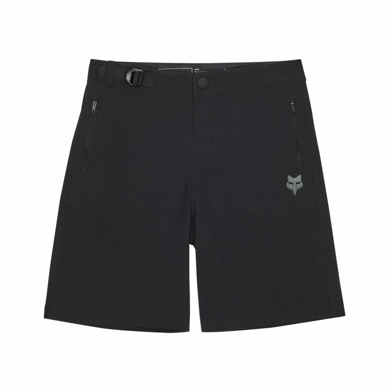 Fox Racing Youth Ranger W/Liner Black Shorts