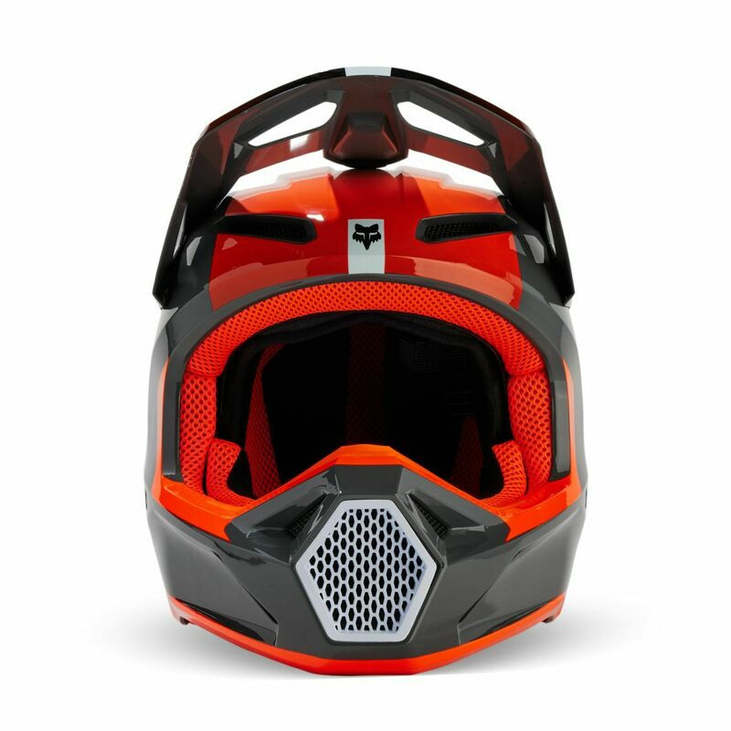 Fox Racing V1 Ballast Gray Helmet