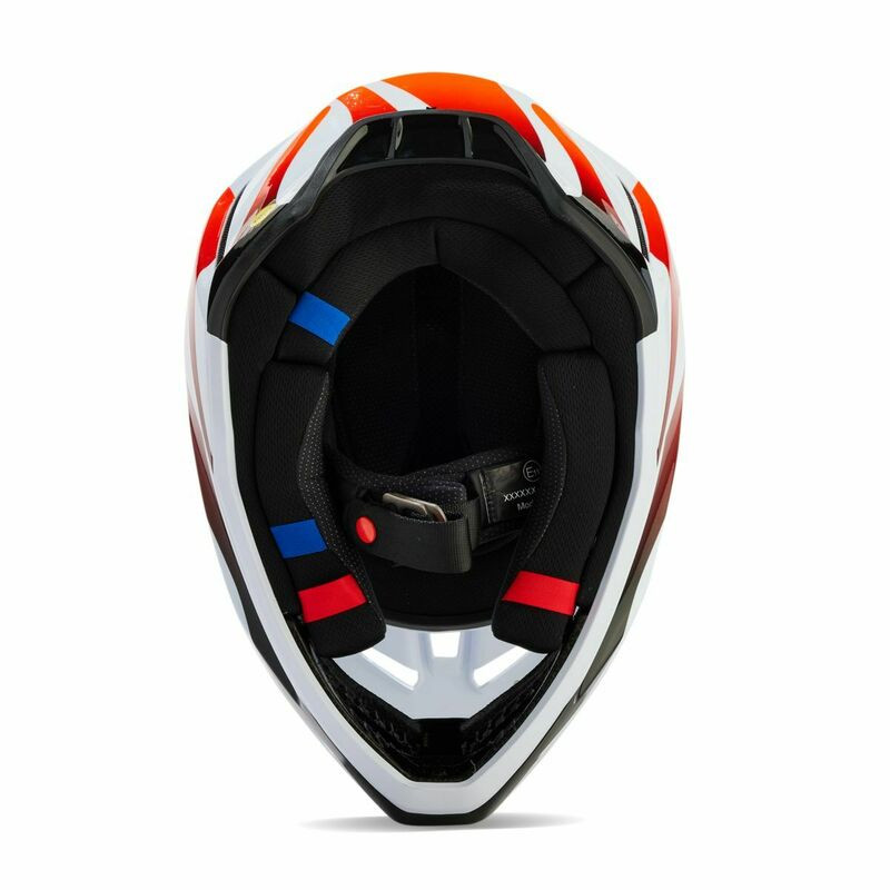 Fox Racing V3 Magnetic White Helmet