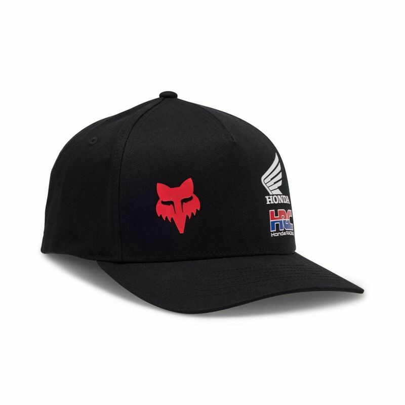 Fox Racing X Honda Flexfit Black Hat