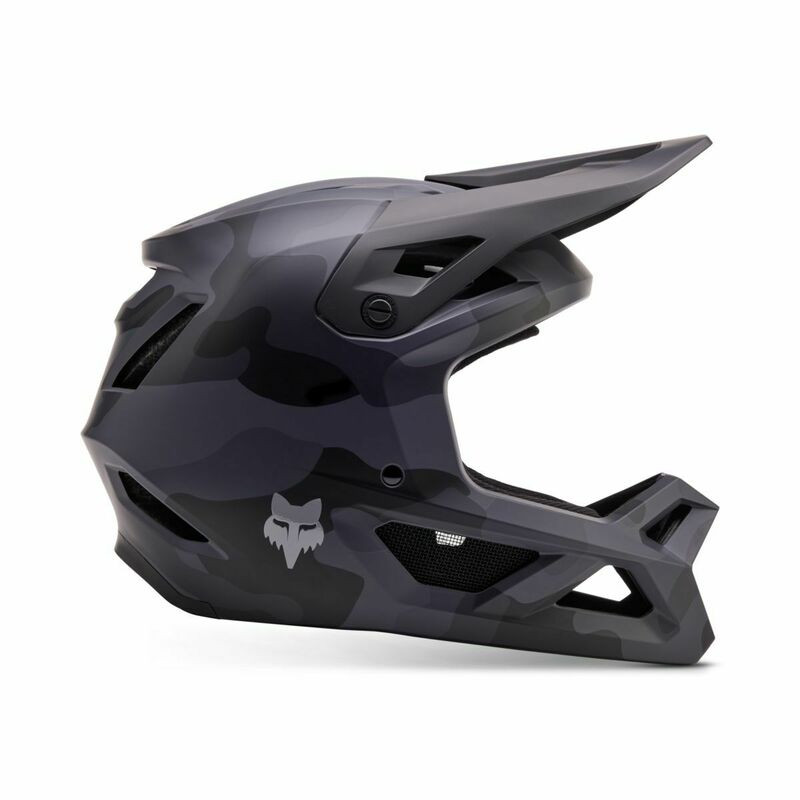 Fox Racing Rampage Camo Black Helmet