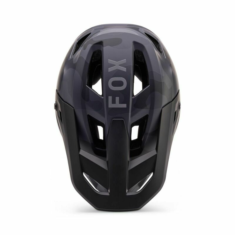 Fox Racing Rampage Camo Black Helmet