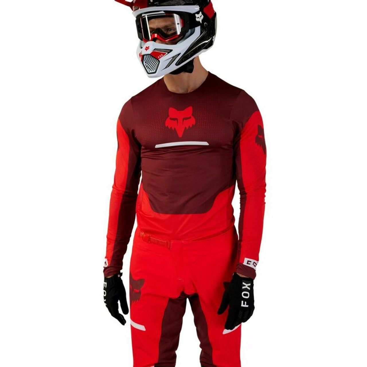 Fox Racing Flexair Optical Flo Red Jersey - Speed Addicts
