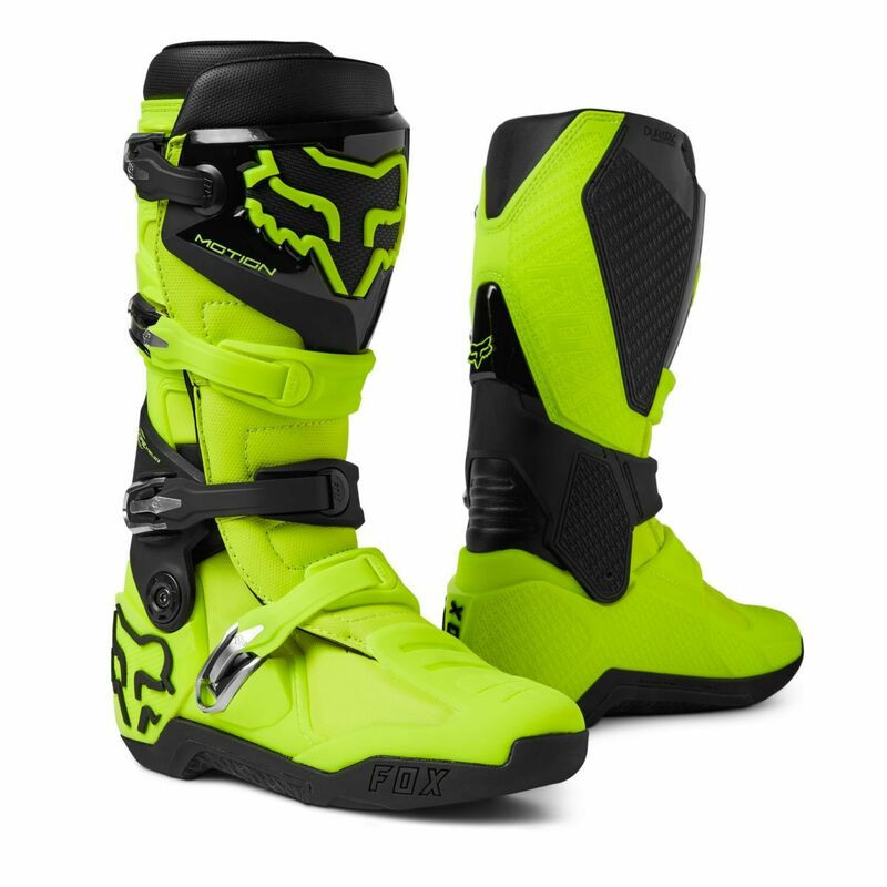 Fox Racing Motion Flo Yellow Boot