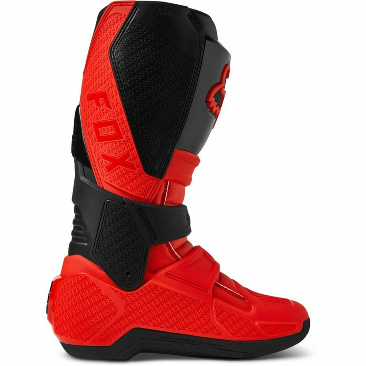 Fox Moto レッドバイクブーツ Fox Racing Motion Flo Red Boot - Speed Addicts