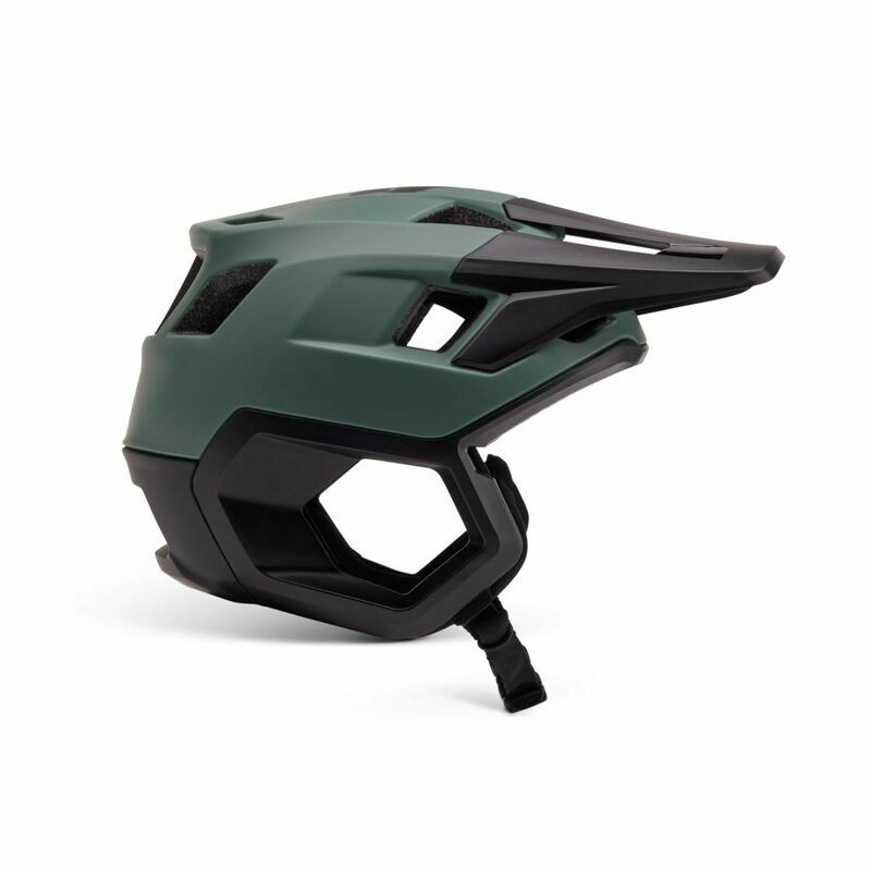 Fox Racing Dropframe Hunter Green Helmet