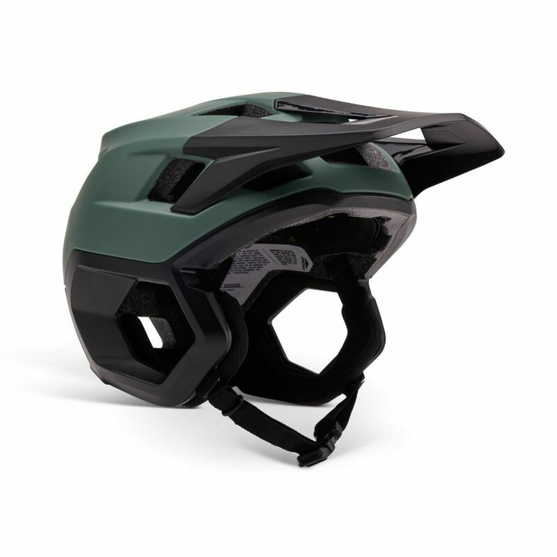 Fox Racing Dropframe Hunter Green Helmet