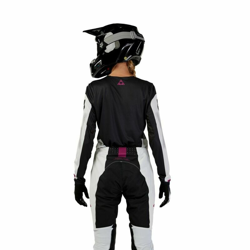 Fox Racing Womens Flexair Optical Gray Jersey