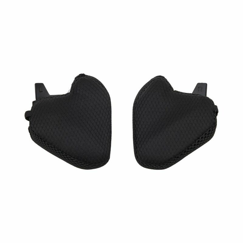 Fox Racing 23 Proframe Thick (30/40Mm) Black Cheek Pads