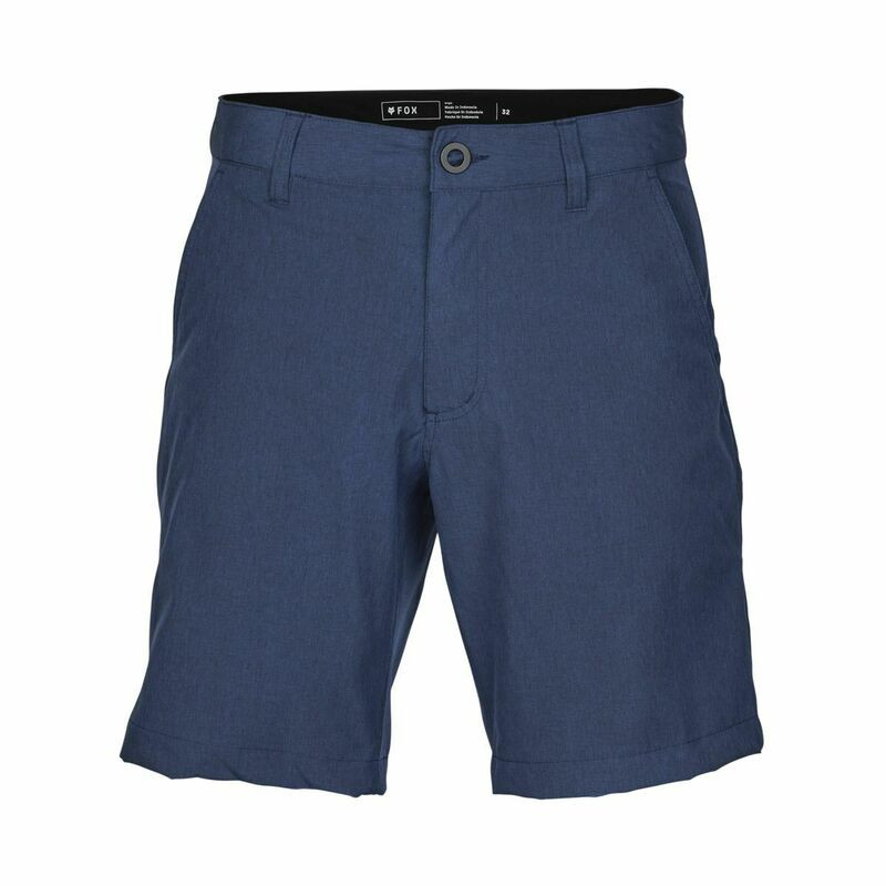 Fox Racing Essex Tech Stretch Heather Deep Cobalt Shorts