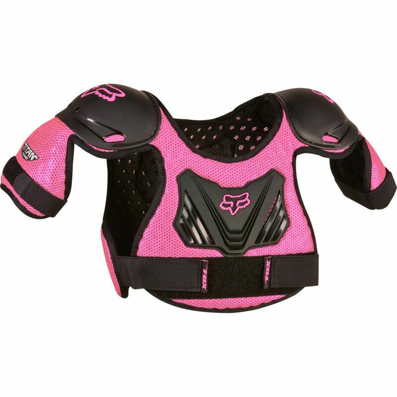 Fox Racing Peewee Titan Black Pink Roost Deflector