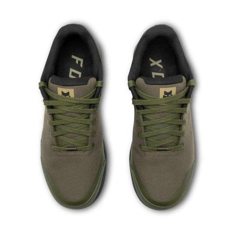 Fox Racing Union Canvas Olive Green Shoes