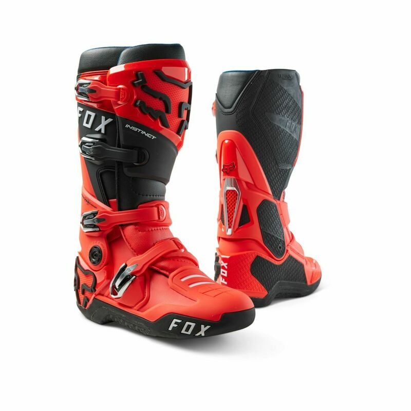 Fox Racing Instinct Flo Red Boot - Speed Addicts