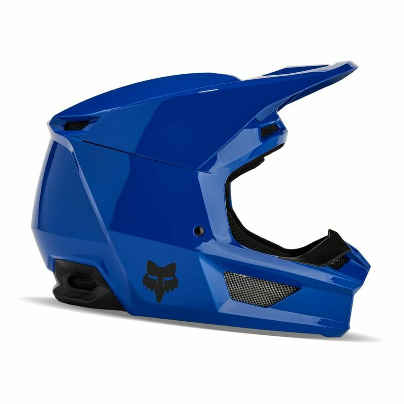 Fox Racing V Core Blue Helmet - Speed Addicts