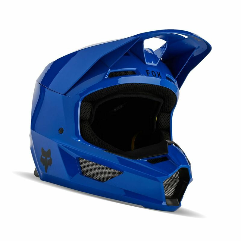 Fox Racing V Core Blue Helmet - Speed Addicts