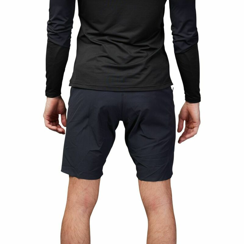 Fox Racing Flexair Ascent W/ Liner Black Shorts