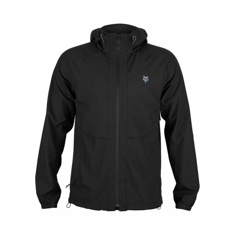 Fox Racing Survivalist Black Windbreaker