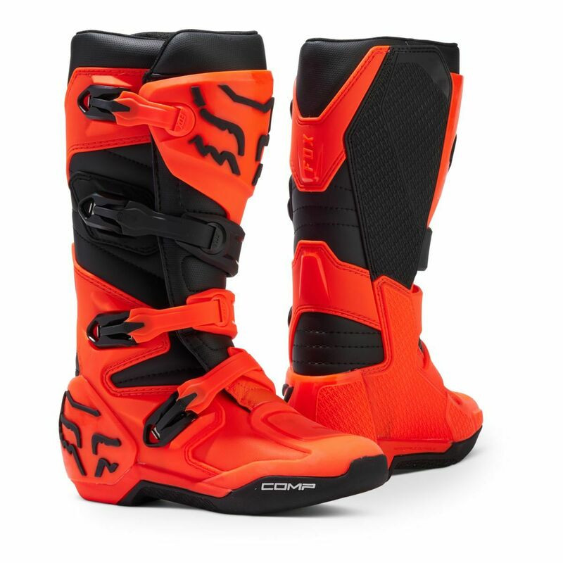Fox Racing Youth Comp Flo Orange Boot
