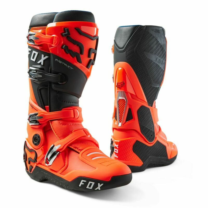 Fox Racing Instinct Flo Orange Boot