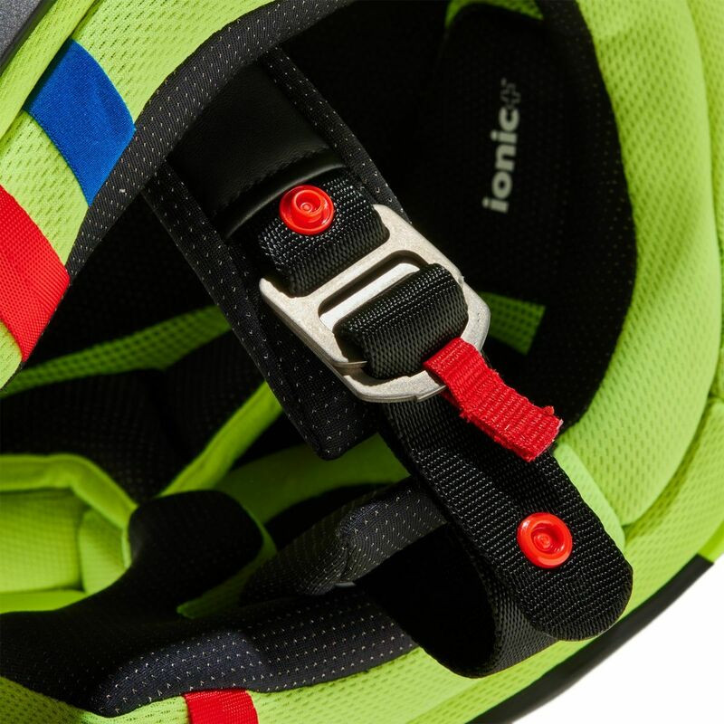 Fox Racing V3 Revise Red Yellow Helmet