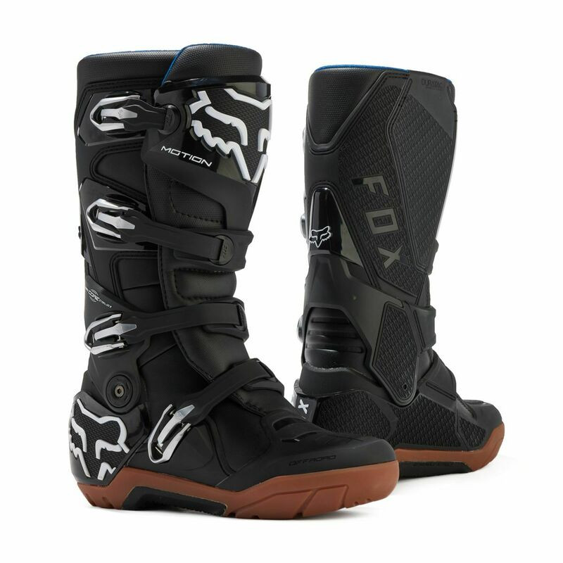 Fox Racing Motion X Black Gum Boot - Speed Addicts