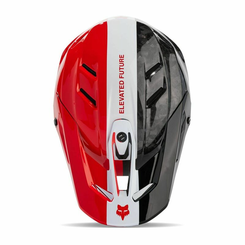 Fox Racing V3 RS Optical Flo Red Helmet