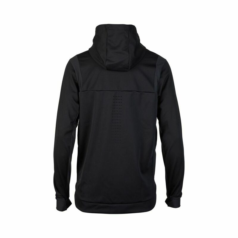 Fox Racing Defend Drive Windblock Black Zip Fleece