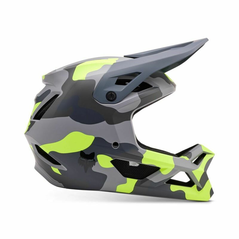 Fox Racing Rampage Camo White Helmet