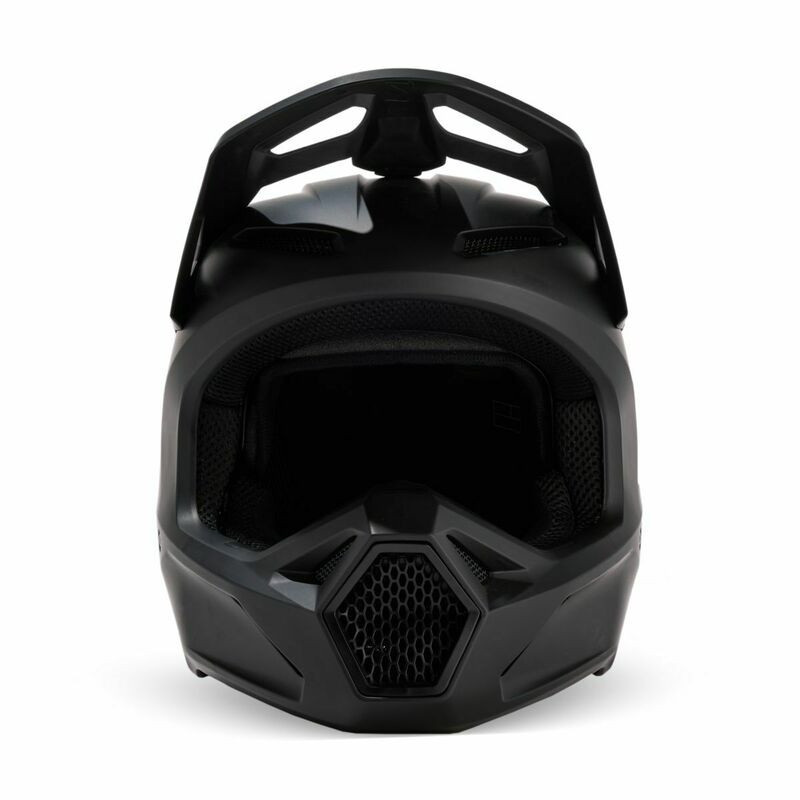 Fox Racing Youth V1 Matte Black Helmet