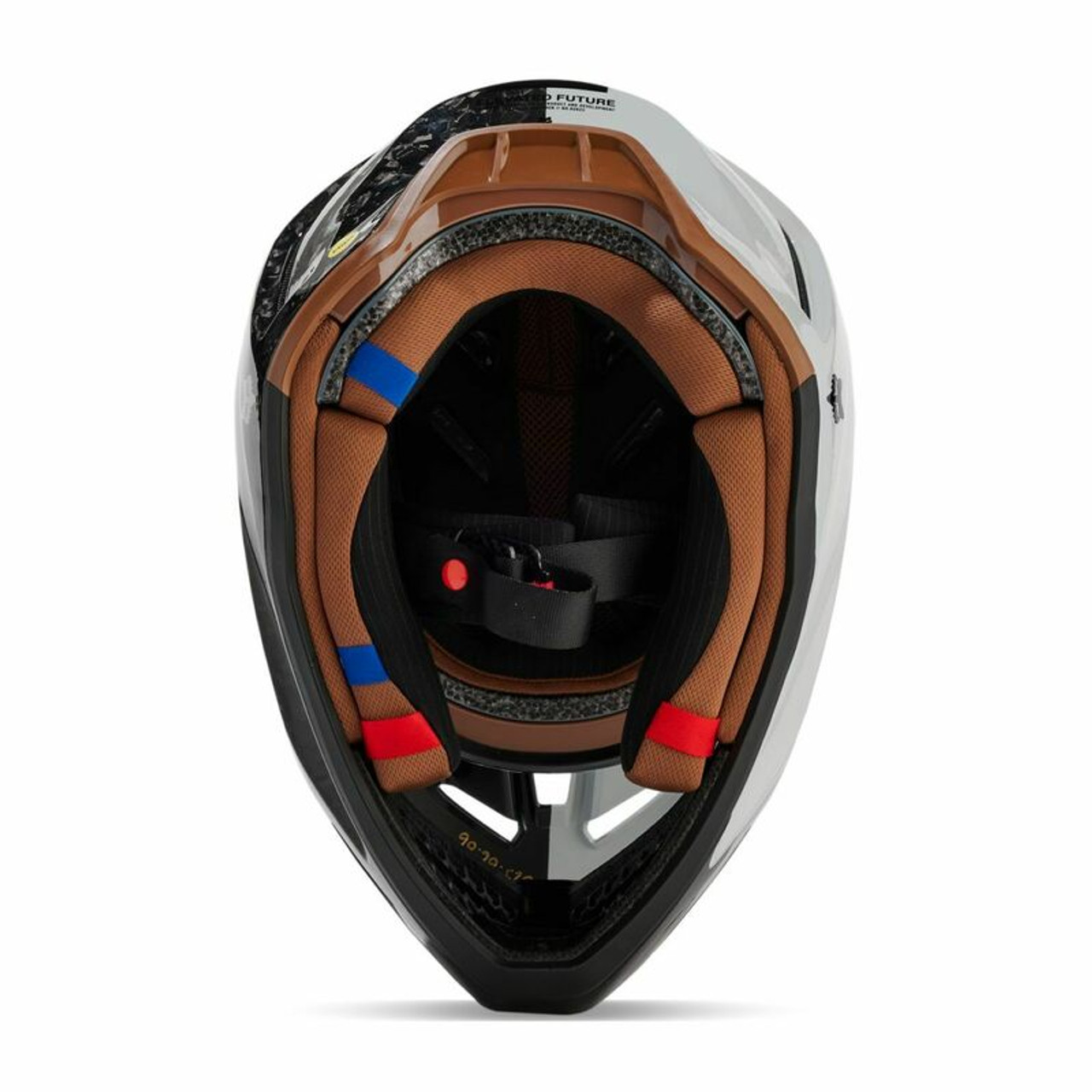 Fox Racing V3 RS Optical Steel Gray Helmet