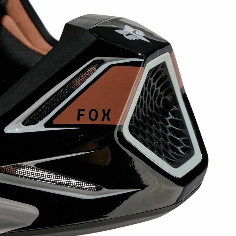 Fox Racing V3 RS Optical Steel Gray Helmet