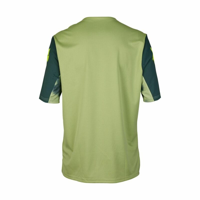 Fox Racing Defend SS Taunt Pale Green Jersey