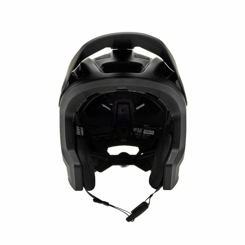 Fox Racing Dropframe Pro CE Matte Black Helmet