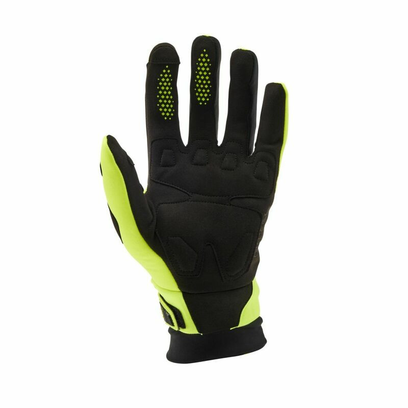 Fox Racing Defend Thermo CE Flo Yellow Gloves