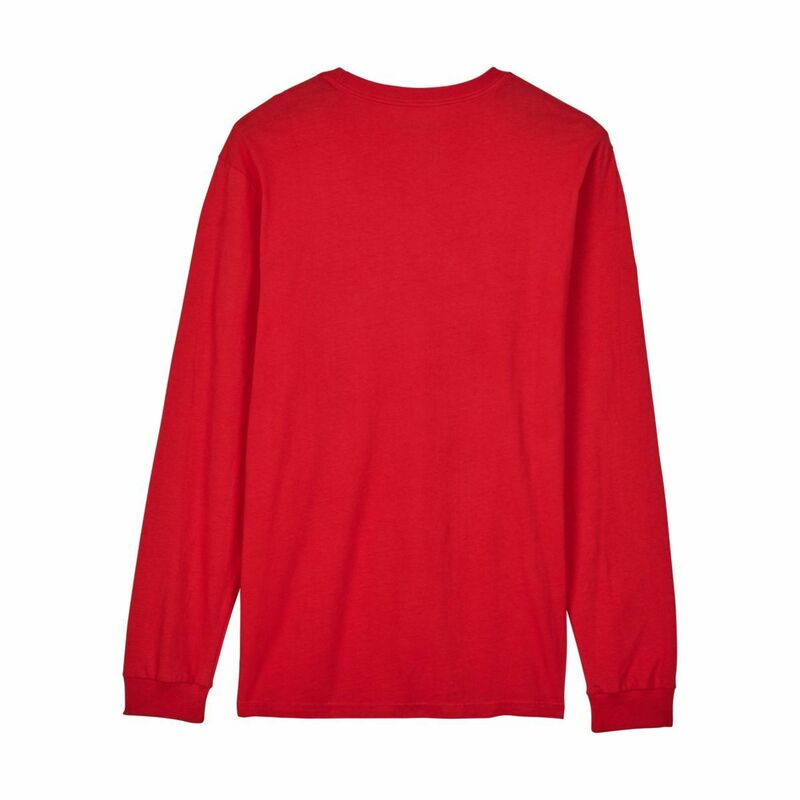 Fox Racing X Honda Prem LS Flame Red T-Shirt