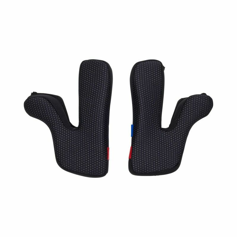 Fox Racing 24 V3 Youth Thick Black Cheek Pads