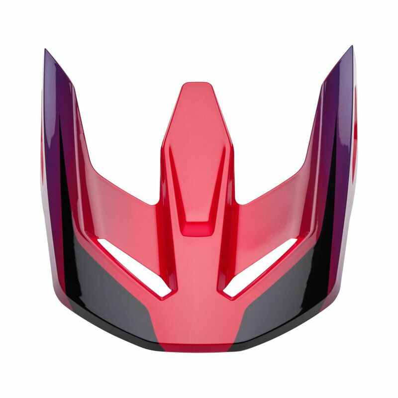 Fox Racing V1 Streak Flo Red Visor