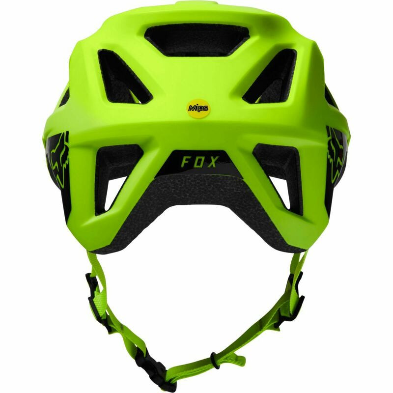 Fox Racing Mainframe Mips Flo Yellow Helmet